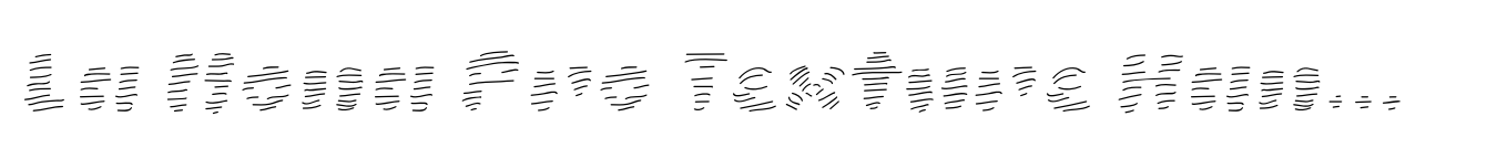 La Mona Pro Texture Hand Line Italic